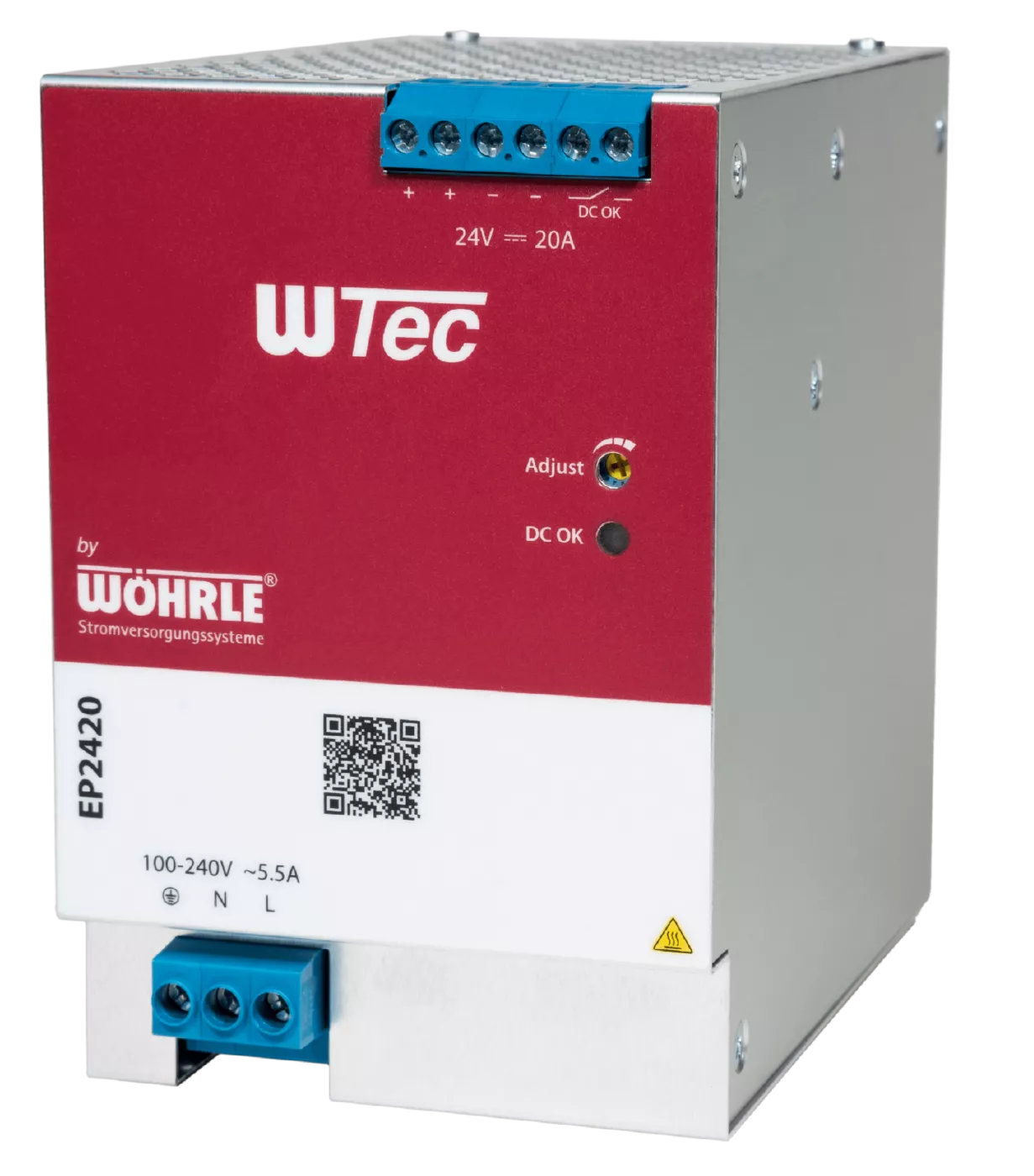 EP2420 Netzteil 24V DC 20A einphasig AC 85-264V