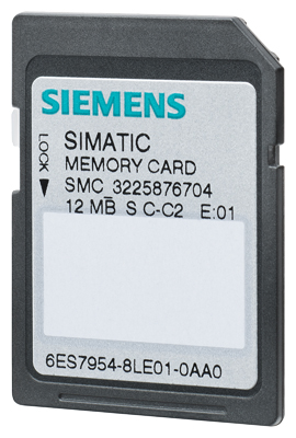SIMATIC S7, Memory Card für S7-1x00 CPU 12 MByte