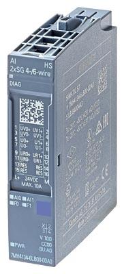 [7MH4134-6LB00-0DA0] SIMATIC ET 200SP, analoges Eingangsmodul, AI 2x SG 4-/6-Wire